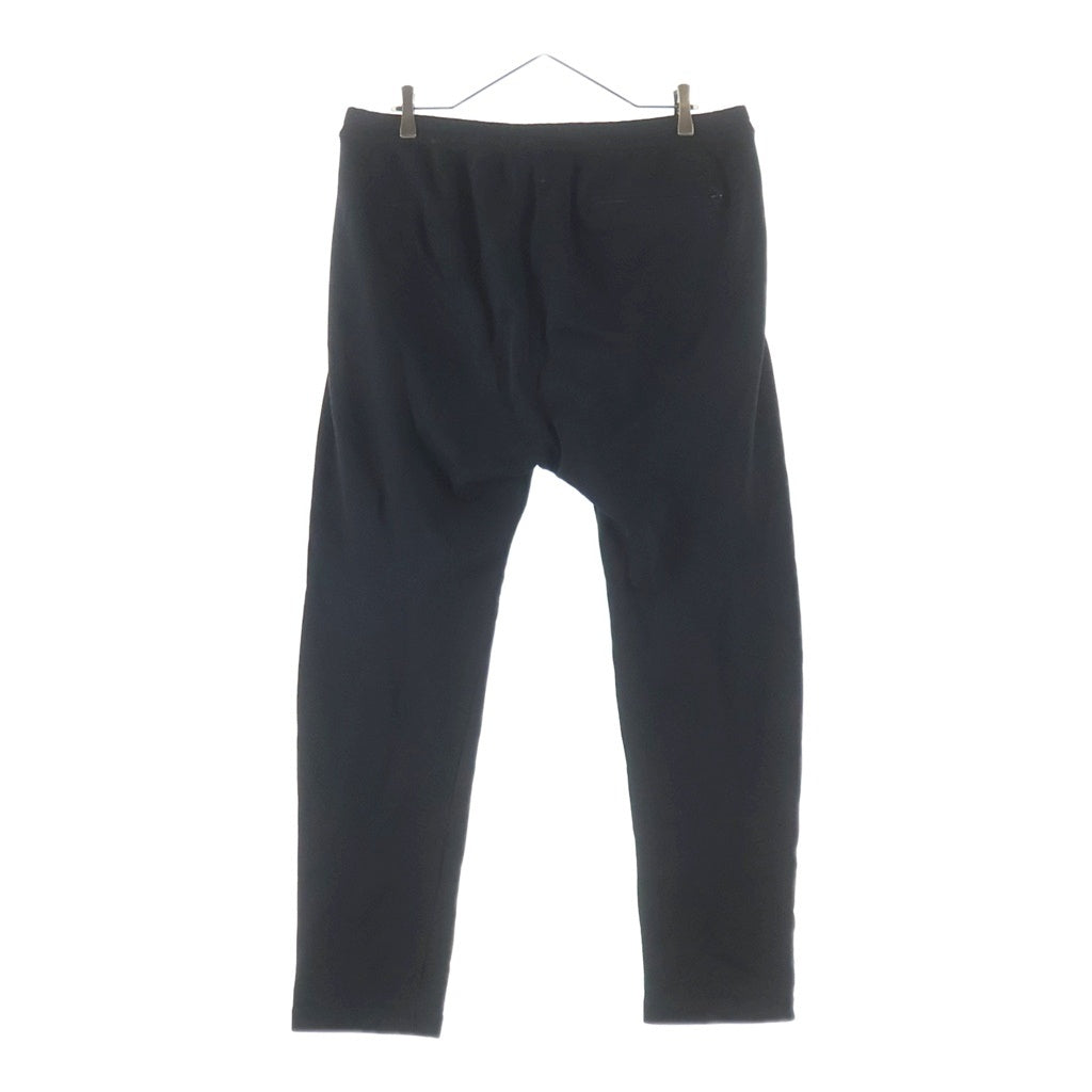 Acne Studios(アクネ ストゥディオズ) コットン ジップポケット ドローストリング サルエルスウェットパンツ ブラック 2HJ166
