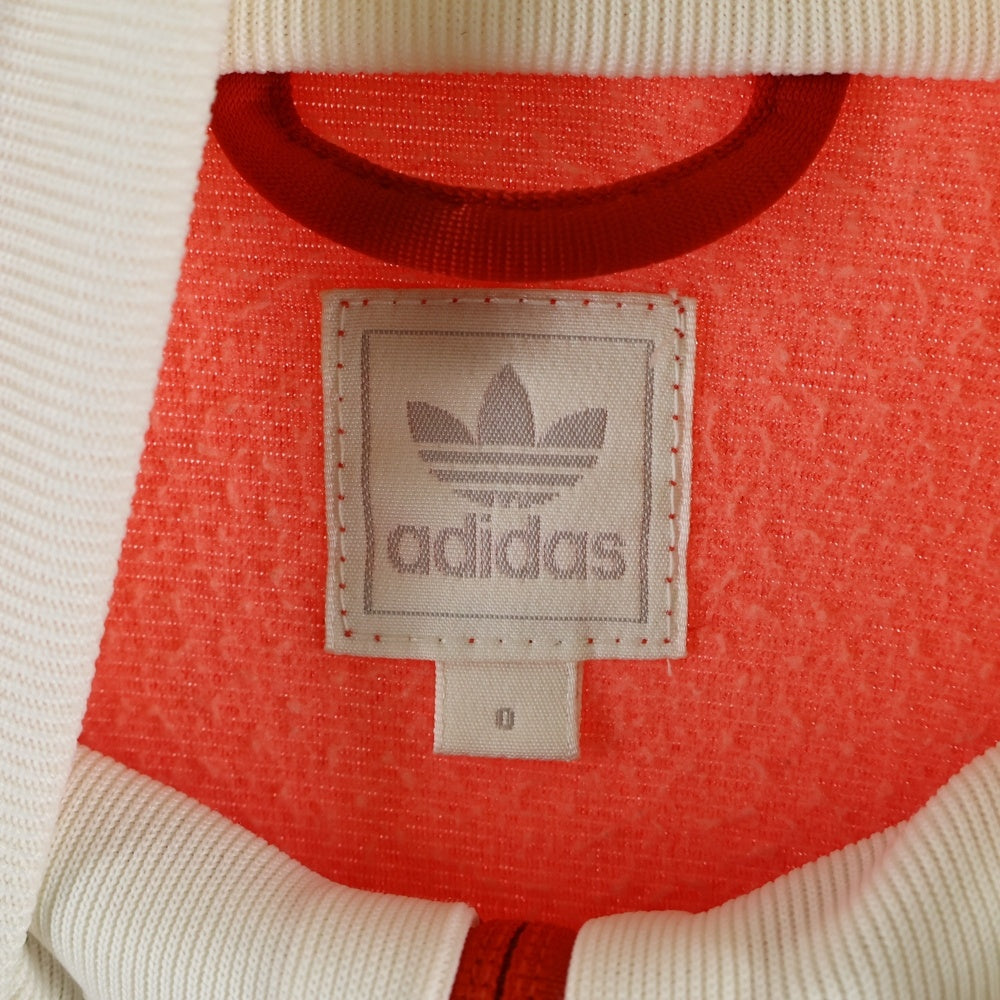 adidas(アディダス) 00S GREAT BRITAIN グレート ブリテン イギリス国旗 ワッペンデザイン サイドライン ジップアップ トラックジャケット レッド 169574