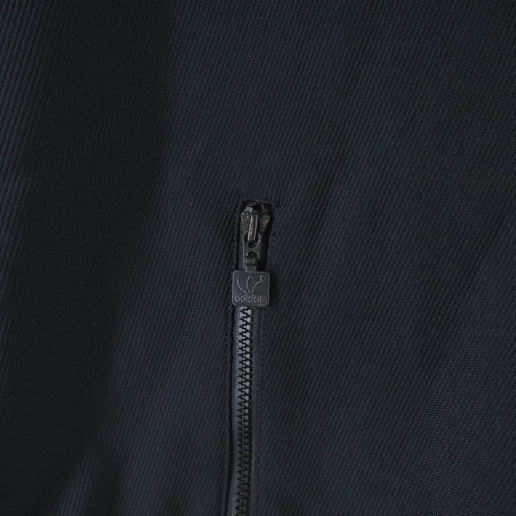 adidas(アディダス) ロゴエンブロイダリー サイドライン オーバーサイズ ジップアップ トラックジャケット ブラック H33502