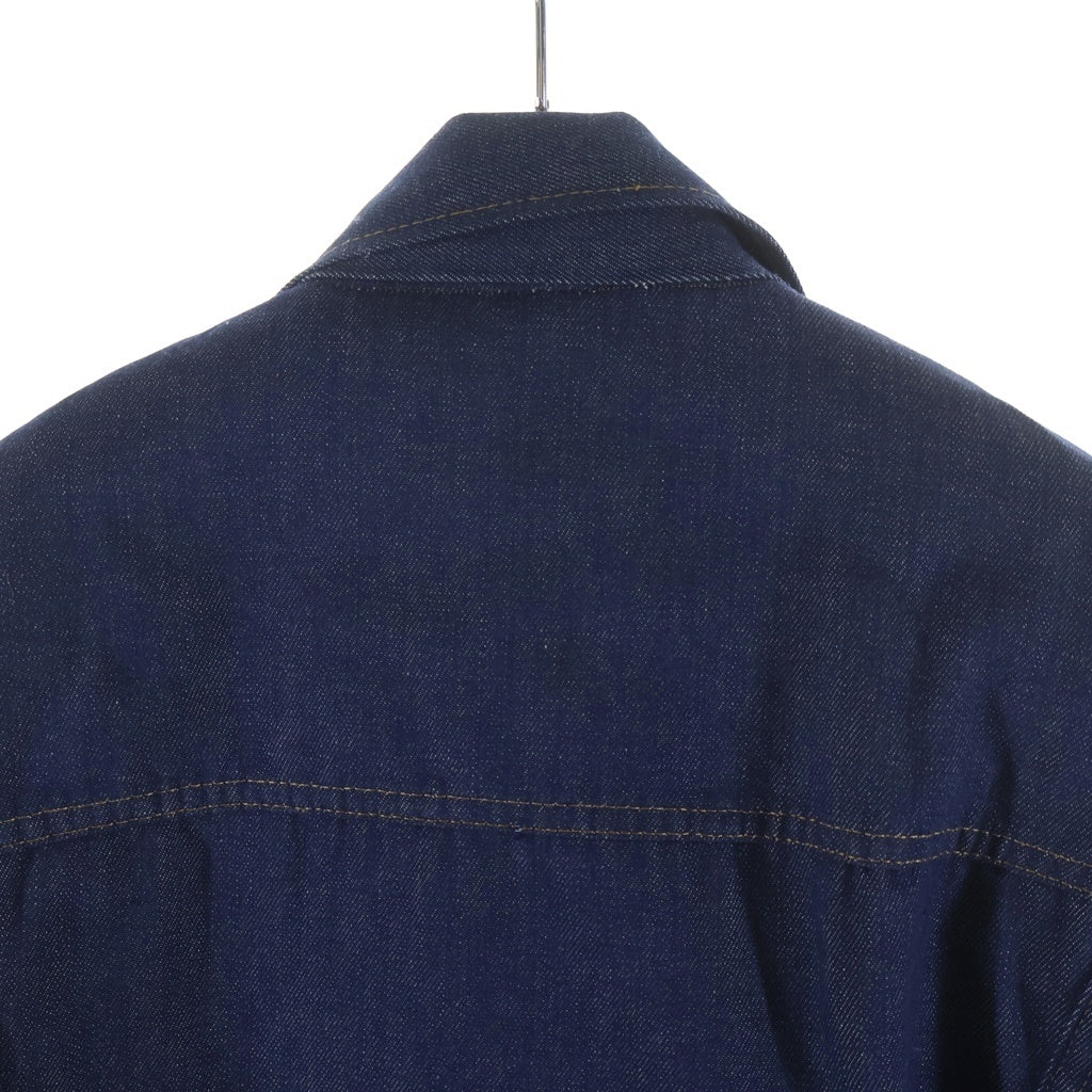 MONTGOMERY WARD(モンゴメリーワード) 60-70S VINTAGE ヴィンテージ 101 裏地ブランケット チンスト ジップアップデニムジャケット インディゴ