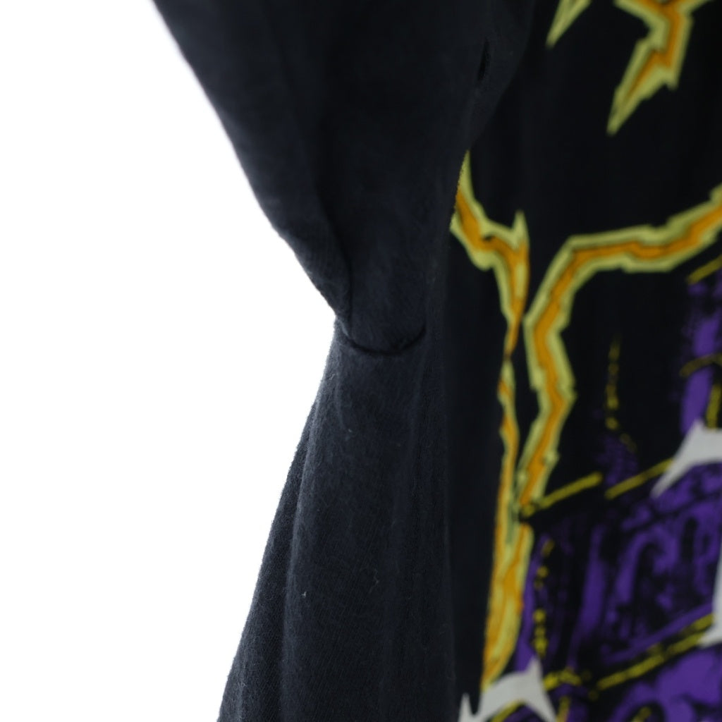 VINTAGE(ヴィンテージ) 90S VINTAGE DISNEY TOWER OF TERROR ヴィンテージ ディズニー タワーオブテラー クルーネック半袖Tシャツ カットソー ブラック