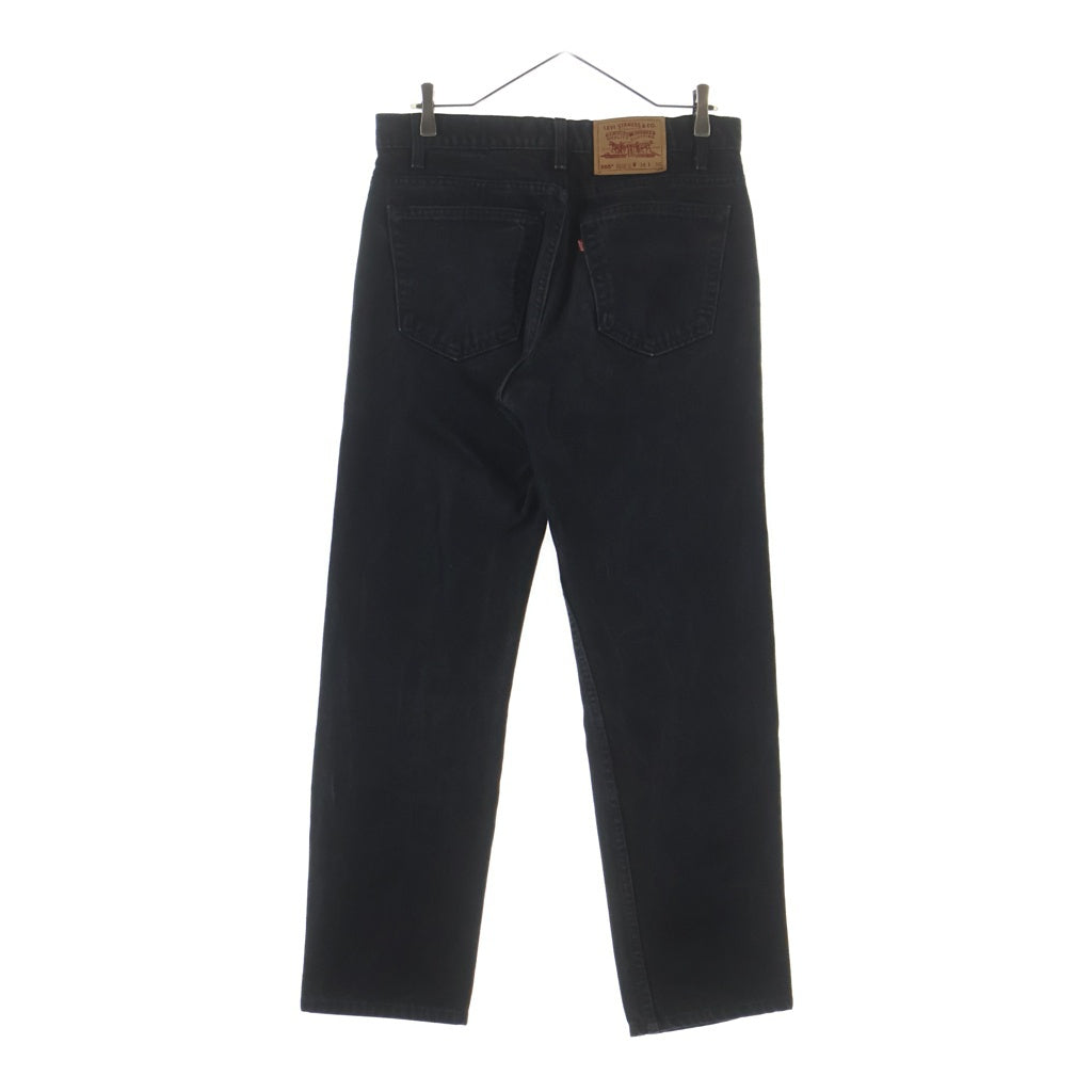 Levi's(リーバイス) 90S VINTAGE 505 ヴィンテージ USA製 ボタン裏532 後染め ジップフライ デニムパンツ ブラック 505-0260