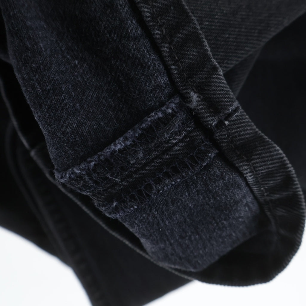 Levi's(リーバイス) 00S VINTAGE 501 ヴィンテージ USA製 ボタン裏553 後染め ボタンフライ デニムパンツ ブラック 501-0660