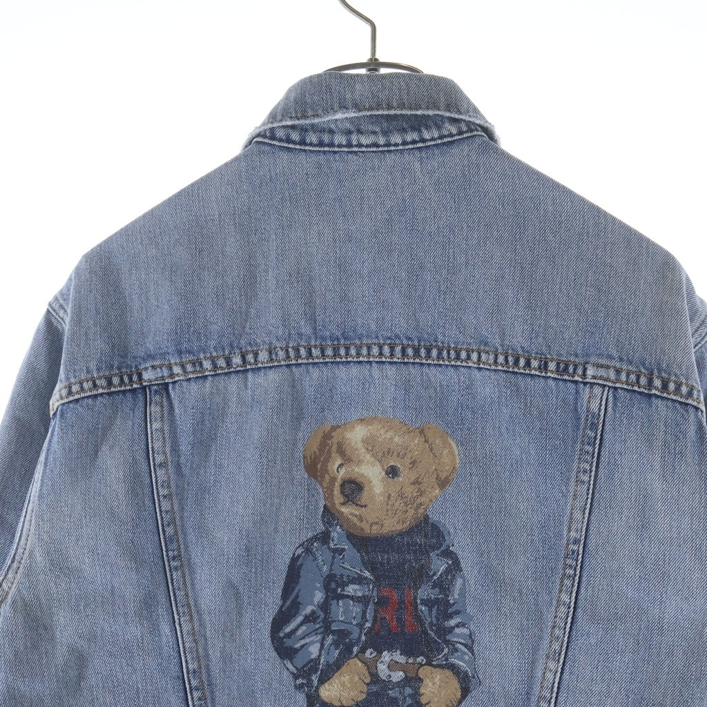 POLO RALPH LAUREN(ポロラルフローレン) POLO BEAR DENIM JACKET ポロベアー デニムジャケット レディース インディゴ