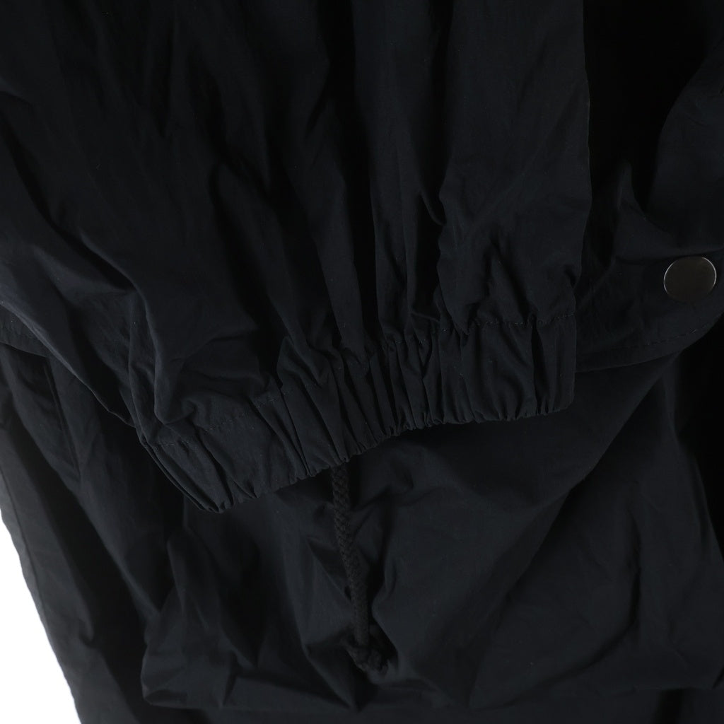 Y's(ワイズ) NY/ JET TAFFETA HOODED BIG COAT ジェット タフタ フーデッド ビッグコート ブラック レディース YK-C01-600