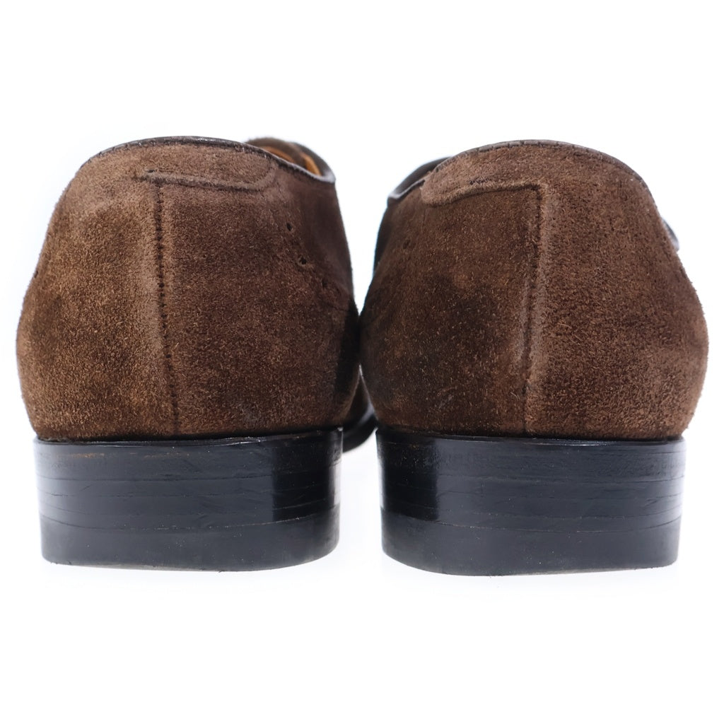 Alden(オールデン) 54092 MEDALLION TIP SUEDE HUMUS メダリオン ウィングチップ スエードレザー レースアップシューズ ブラウン