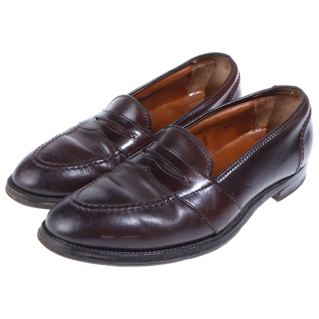 Alden(オールデン) 684 PENNY MOCCASIN LOAFERS ペニー モカシン コードバン レザー コインローファー ブラウン