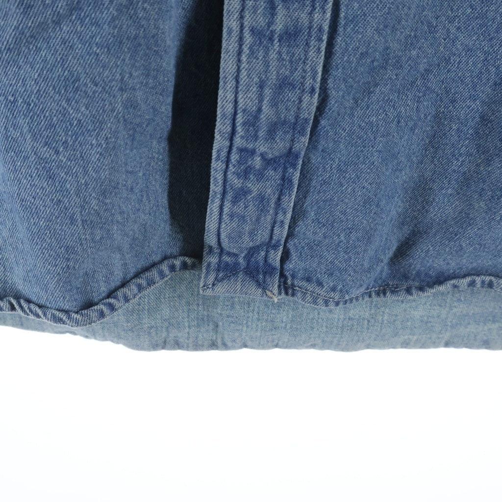 SUPREME(シュプリーム) 20AW Classic Logo Denim Shirt クラシックロゴ刺繍 長袖ボタンダウンシャツ インディゴ