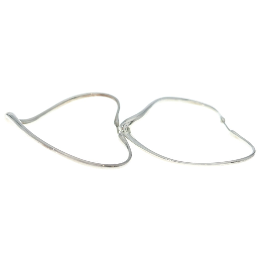 TIFFANY & Co.(ティファニー) Open Heart Hoop オープンハート フープ ピアス シルバー 60020129 レディース