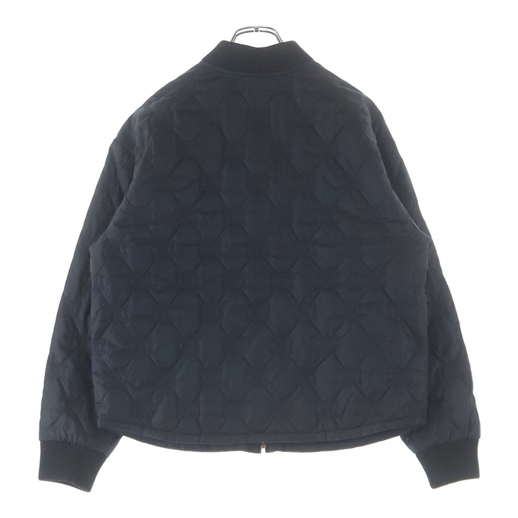 CELINE(セリーヌ) TRIOMPHE TEDDY JACKET トリオンフ モチーフデザイン ジップアップ テディジャケット ブラック レディース RV0G20281.38NO