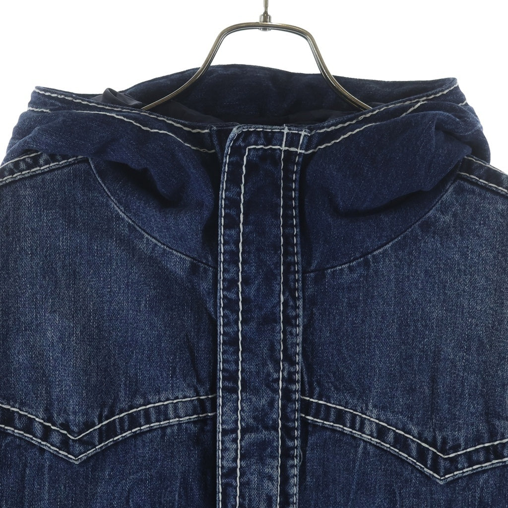 SUPREME(シュプリーム) 22AW ×True Religion GORE-TEX Shell Jacket トゥルー レリジョン ゴアテックス フーデッド デニムシェルジャケット インディゴ