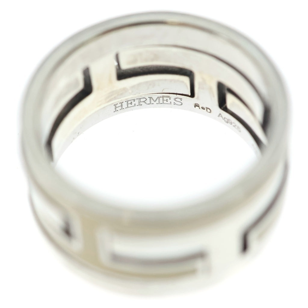 HERMES(エルメス) ムーブアッシュ Hモチーフ リング シルバー レディース