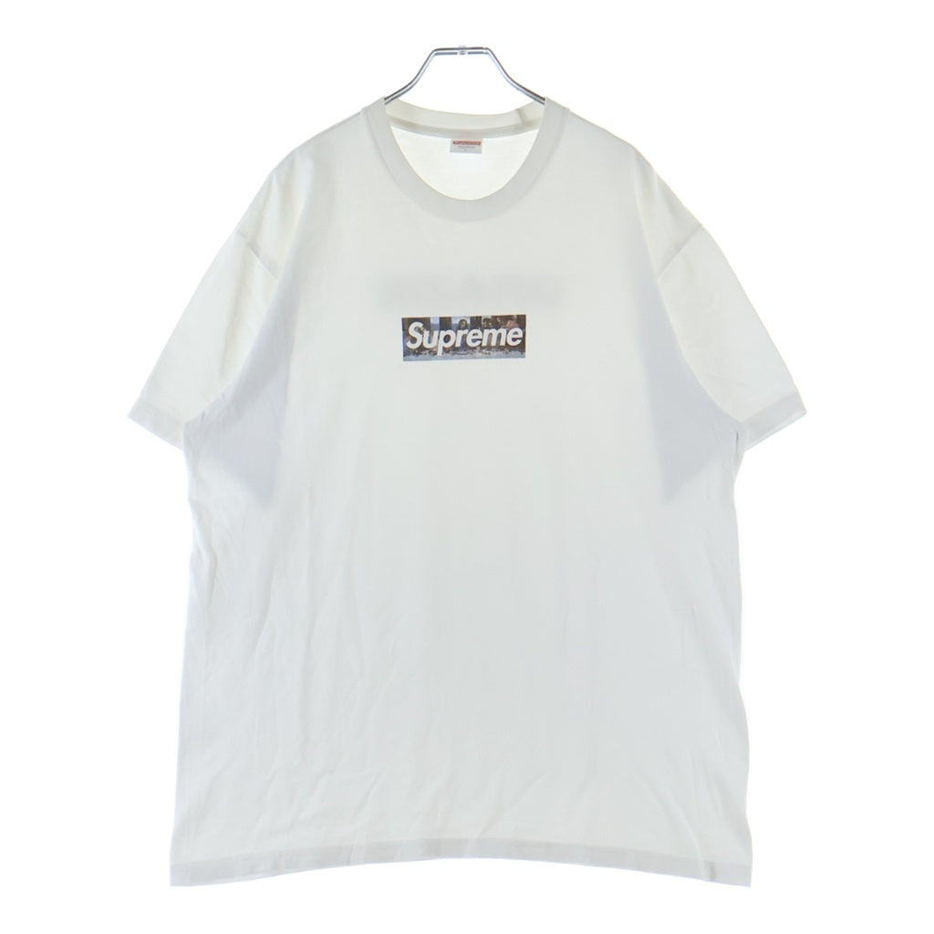 SUPREME(シュプリーム) 21SS Milan Box Logo Tee 最後の晩餐 ミラノ限定 ボックスロゴ クルーネック半袖Tシャツ カットソー ホワイト