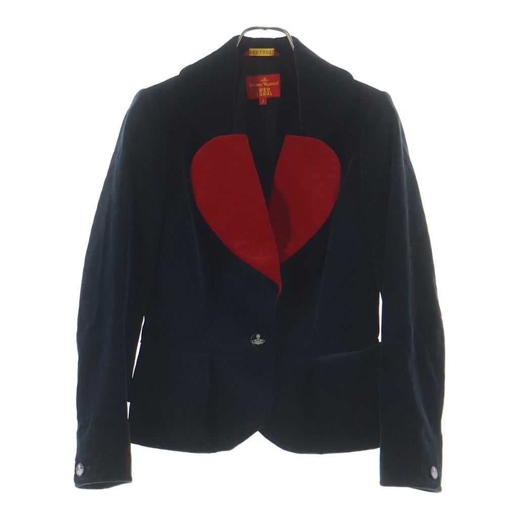 Vivienne Westwood Red Label ヴィヴィアンウエストウッドレッドレーベル 14AW ベロア ラブジャケット レディ