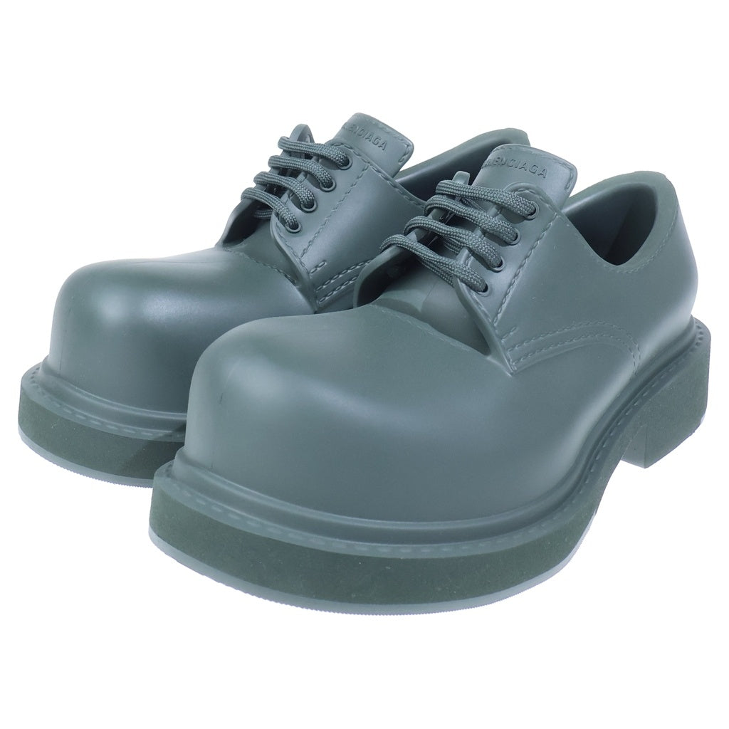 BALENCIAGA(バレンシアガ) STEROID DERBY ステロイドダービー ラバー ローカットシューズ レディース グリーン 770703