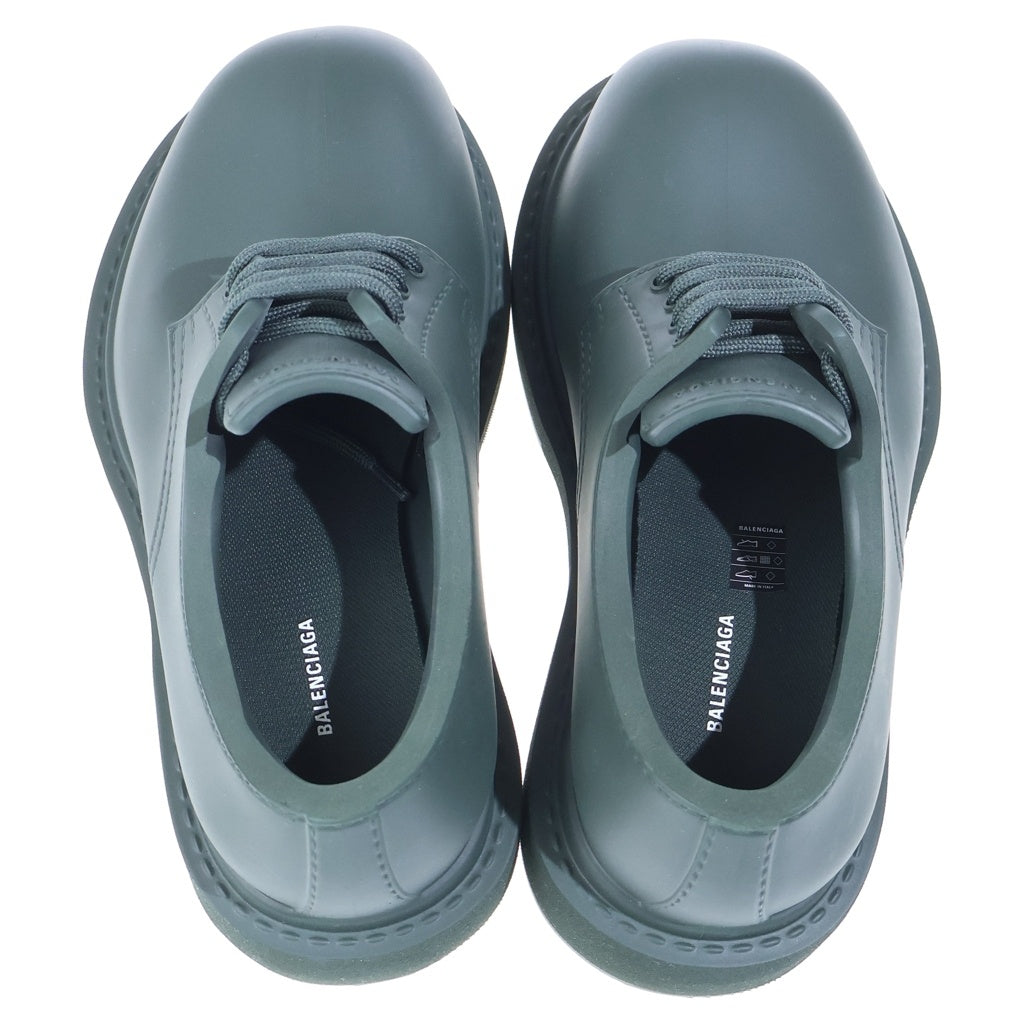 BALENCIAGA(バレンシアガ) STEROID DERBY ステロイドダービー ラバー ローカットシューズ レディース グリーン 770703