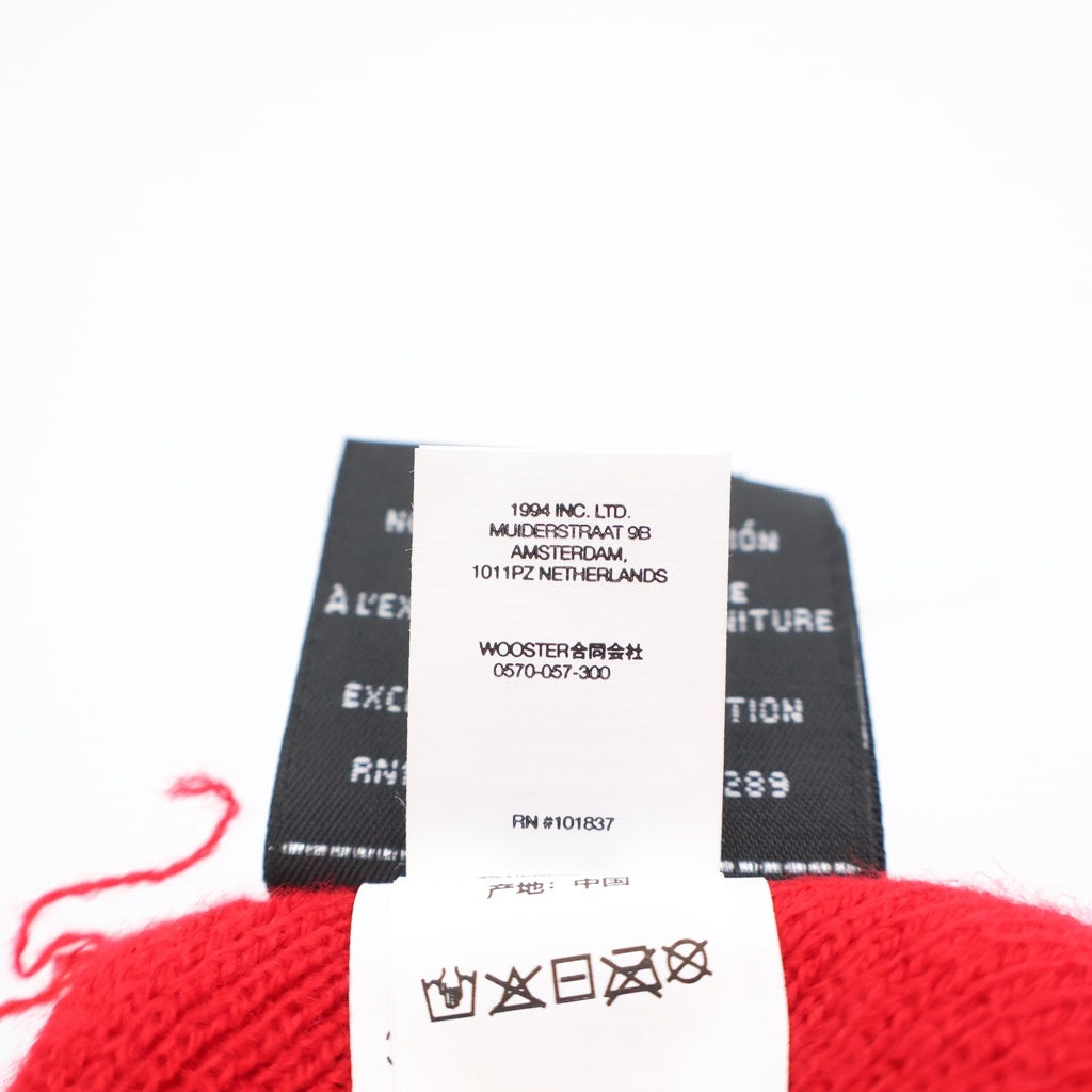 SUPREME(シュプリーム) 23AW ×New Era Box Logo Beanie ニューエラ ボックスロゴ アクリルニットビーニー ニット帽 帽子 レッド