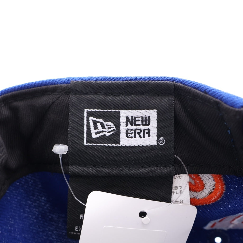 SAINT MICHAEL(セントマイケル) 25SS ×NEW ERA NE_CAP ニューエラ シカゴカブス コットンベースボールキャップ 帽子 ブルー SM-HR8-GIFT-C47