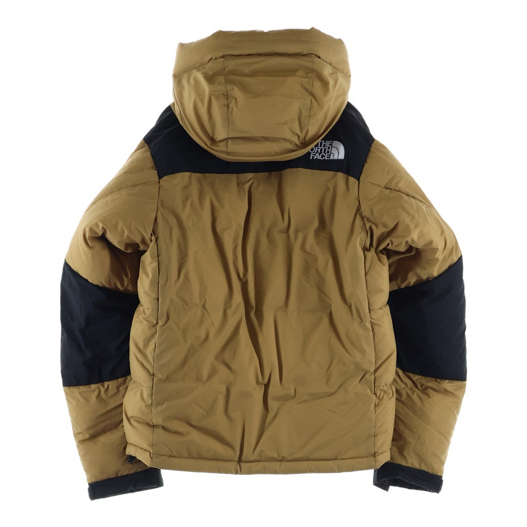 THE NORTH FACE(ザノースフェイス) BALTRO LIGHT JACKET バルトロライト ナイロン ロゴ刺繍 フーデッド ダウンジャケット ブラウン ND91950