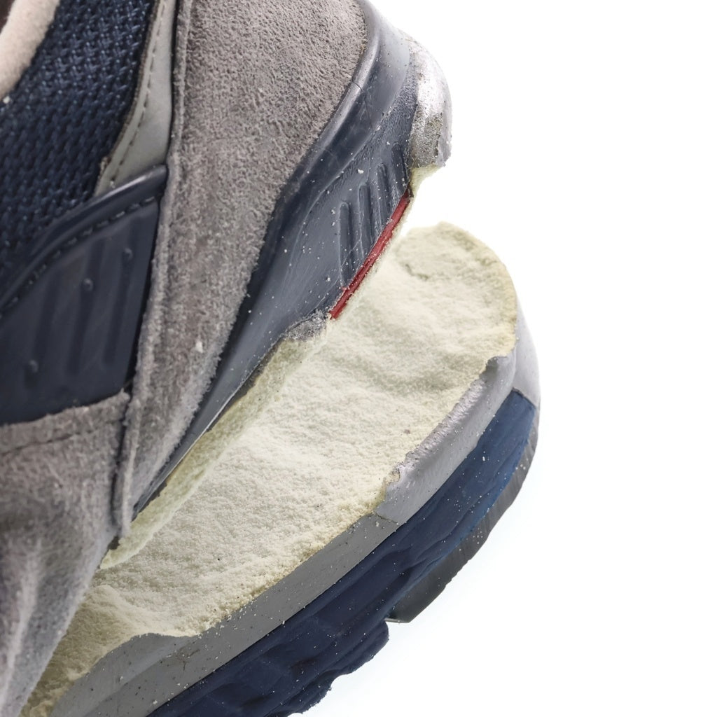 New Balance(ニューバランス) M998GNR USA製 スエード ローカットスニーカー グレー/ネイビー US9/27cm