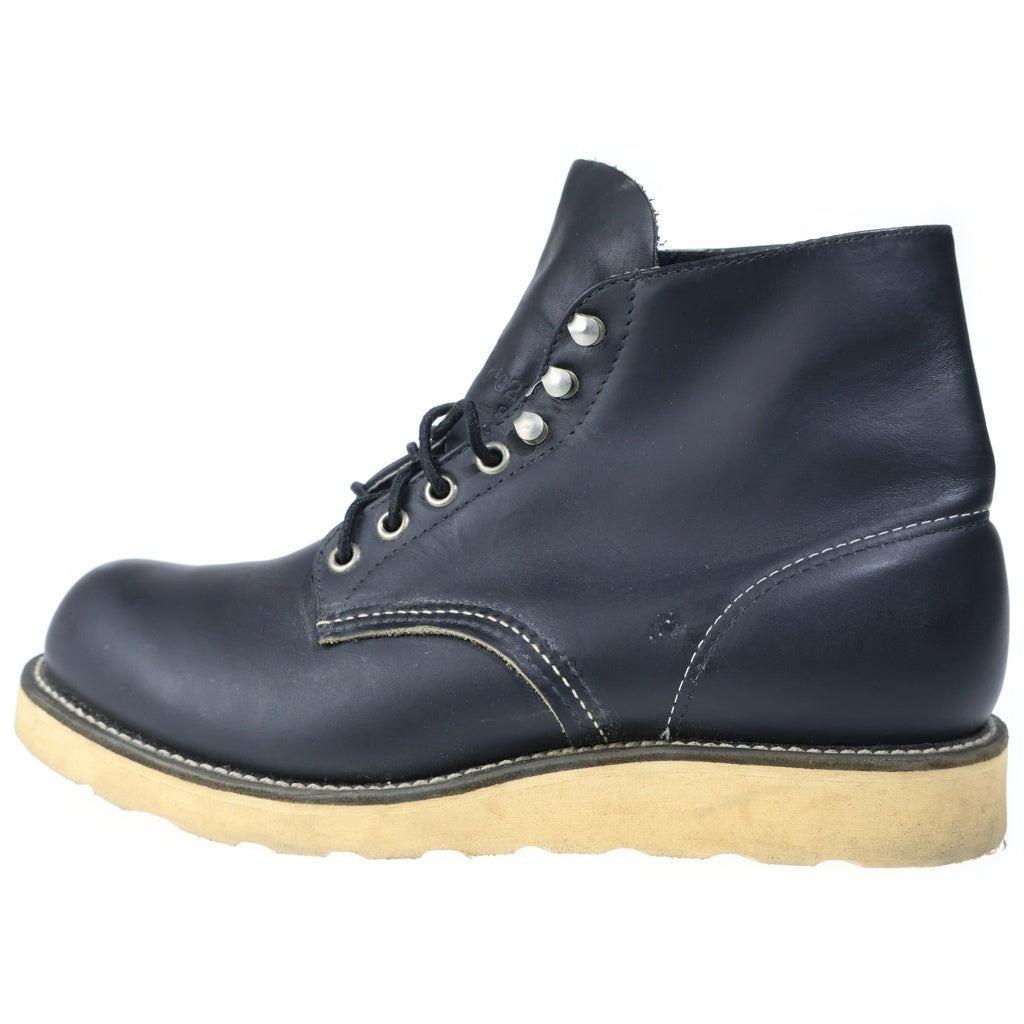 RED WING(レッド ウイング) 90S 8165 6-inch Classic Round ヴィンテージ 裏スクエア犬タグ 6インチクラシックラウンド レースアップブーツ ブラック