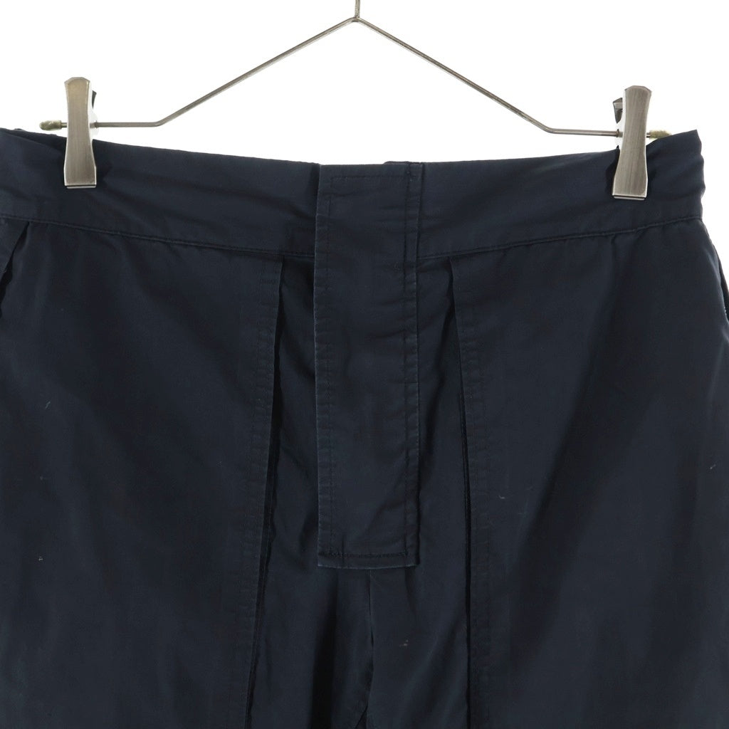 BOTTEGA VENETA(ボッテガヴェネタ) 19AW ジップポケット 裾ドローコード パンツ ブラック 578195 VF1H0
