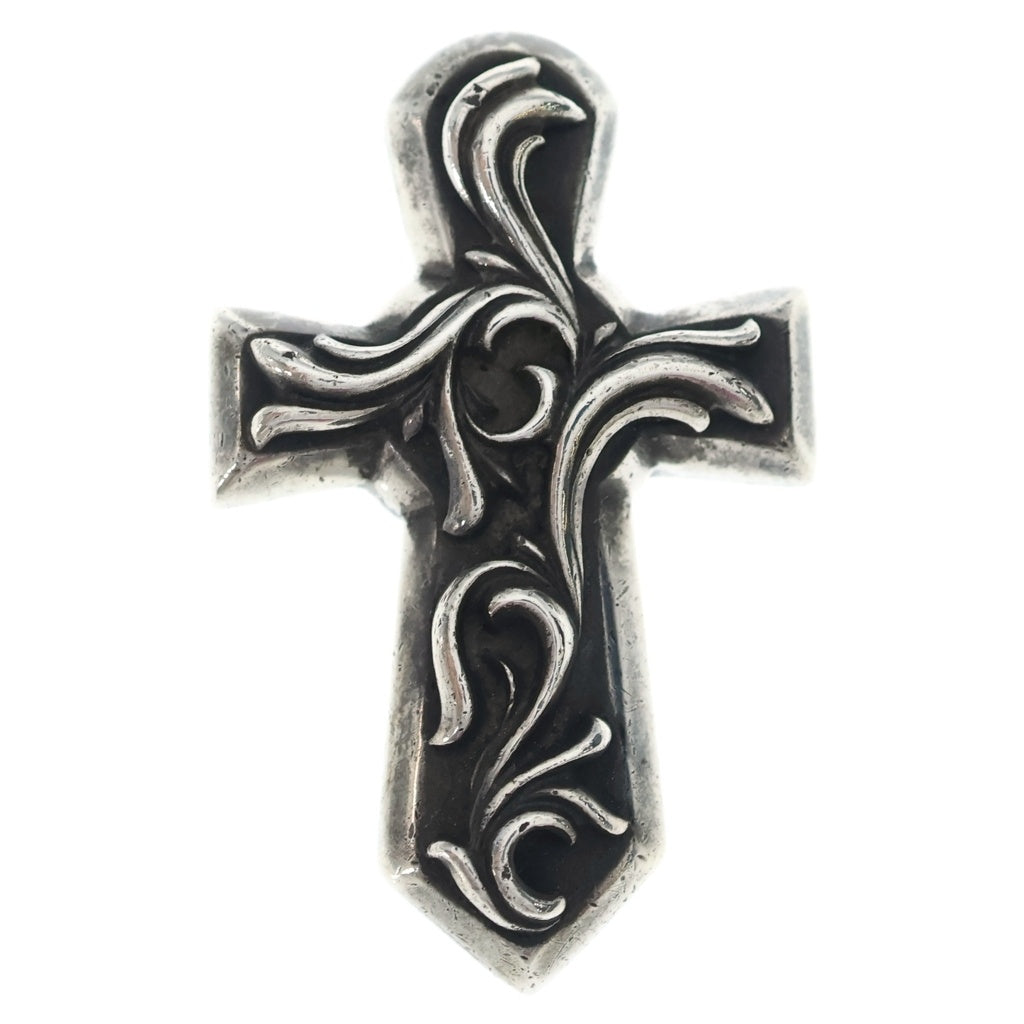 CHROME HEARTS(クロムハーツ) VULCAN CROSS スモールバルカンクロス シルバーネックレス