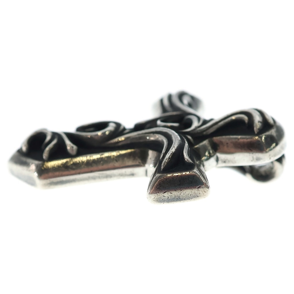 CHROME HEARTS(クロムハーツ) VULCAN CROSS スモールバルカンクロス シルバーネックレス