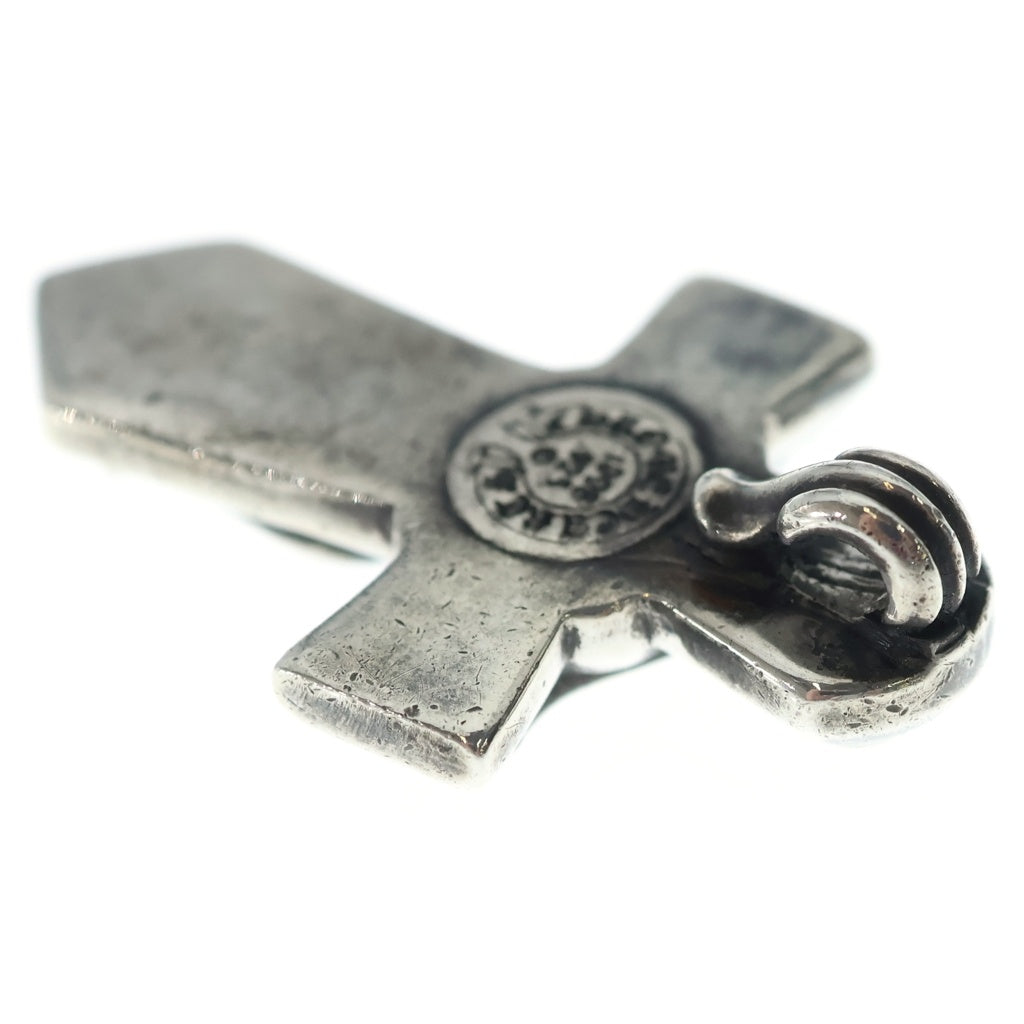 CHROME HEARTS(クロムハーツ) VULCAN CROSS スモールバルカンクロス シルバーネックレス