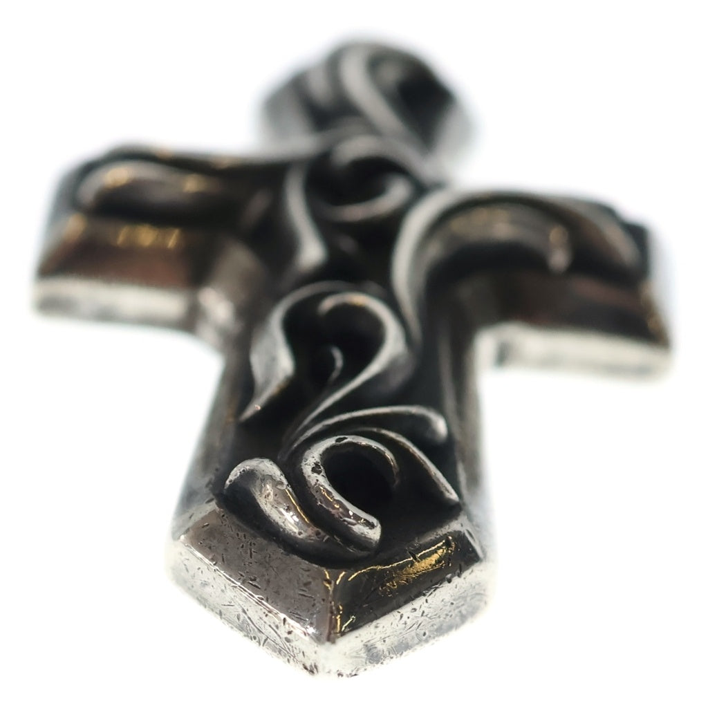 CHROME HEARTS(クロムハーツ) VULCAN CROSS スモールバルカンクロス シルバーネックレス