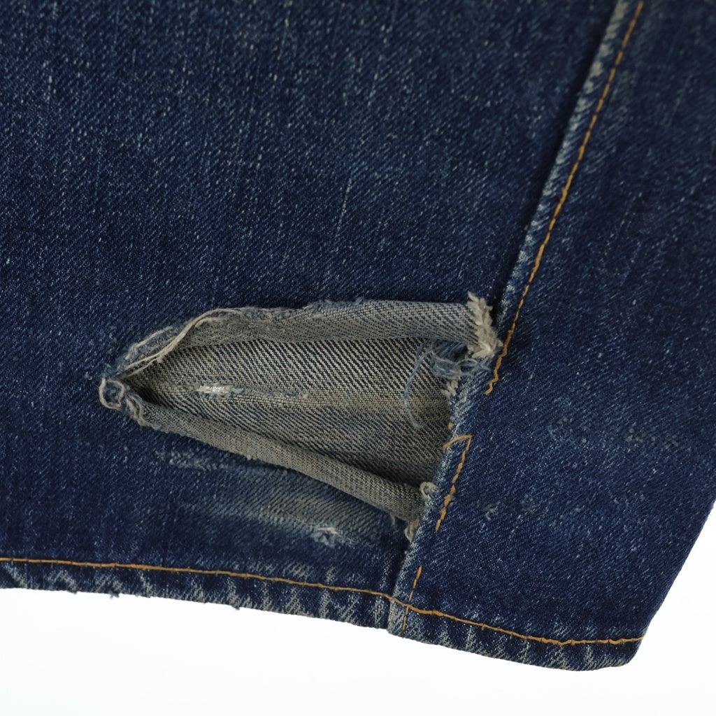 Levi's(リーバイス) 50S VINTAGE 501XX 53モデル ボタン裏ツメ刻印 両面タブ 均等V オフセットループ フラット隠しリベット 通常R ヴィンテージ ボタンフライデニムパンツ