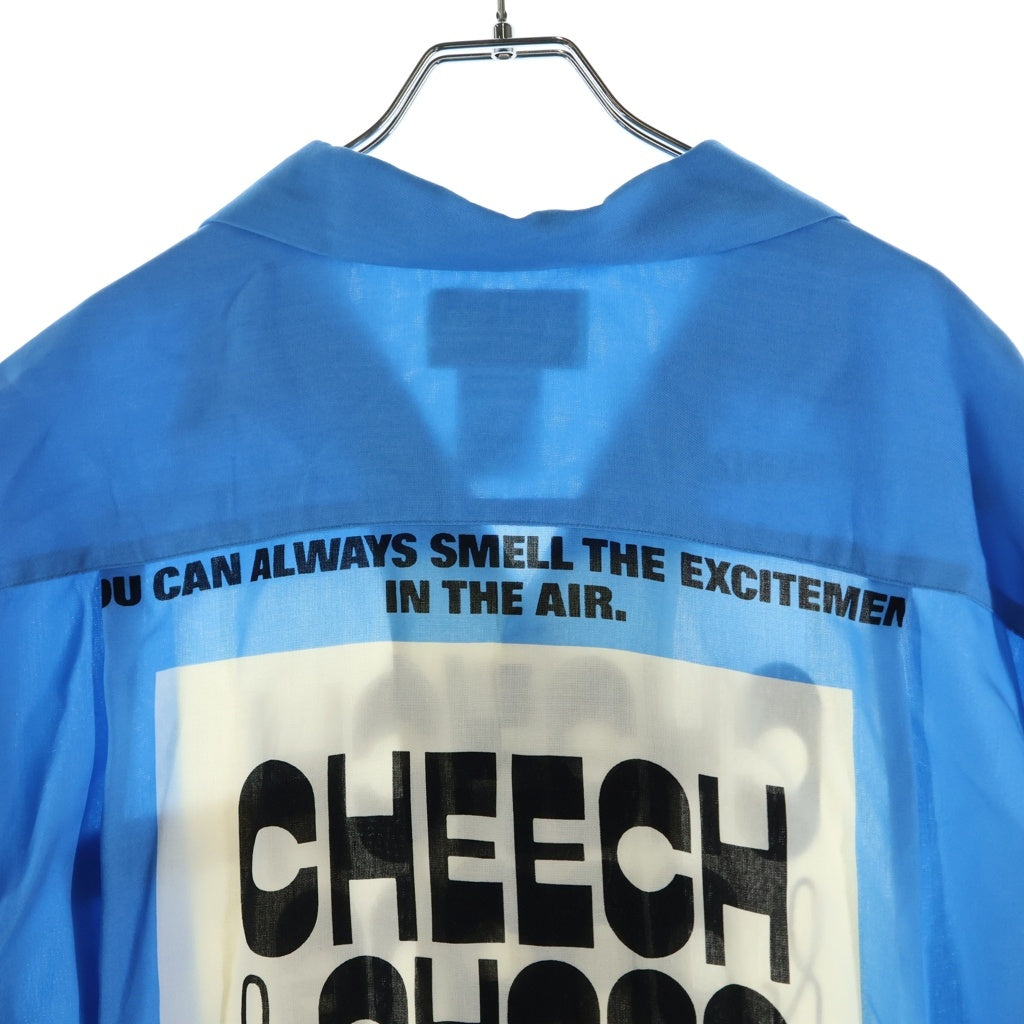 WACKO MARIA(ワコマリア) 22SS Cheech & Chong STILL SMOKIN SS HAWAIIAN SHIRT スティル スモーキン ハワイアン 両面プリント ボタンダウン 半袖シャツ
