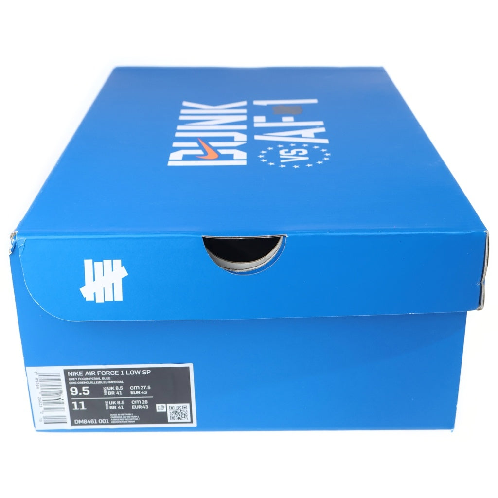 NIKE(ナイキ) ×UNDEFEATED AIR FORCE 1 LOW アンディフィーテッド エアフォース1 ローカットスニーカー ホワイト US9.5/27.5cm DM8461-001