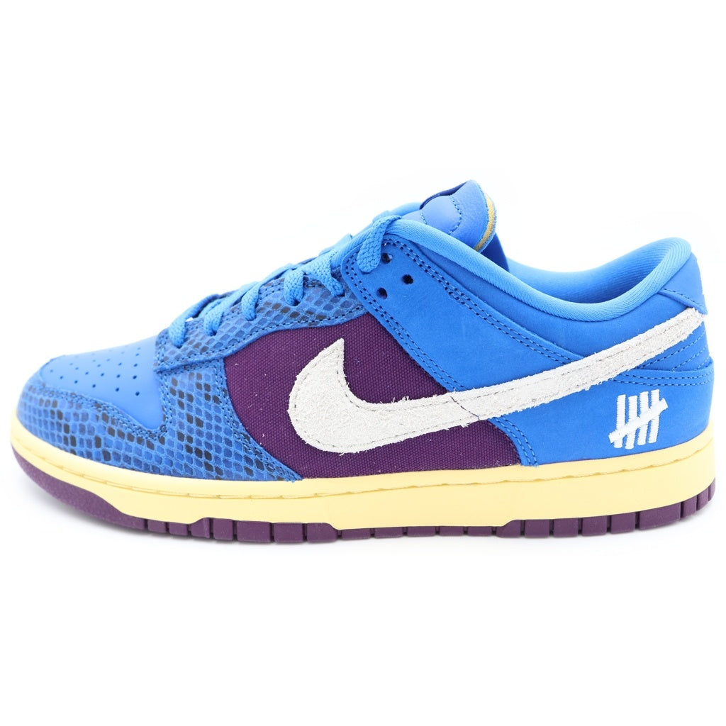 NIKE(ナイキ) ×UNDEFEATED DUNK LOW SP アンディフィーテッド ダンク ローカットスニーカー ブルー US9.5/27.5cmcm DH6508-400