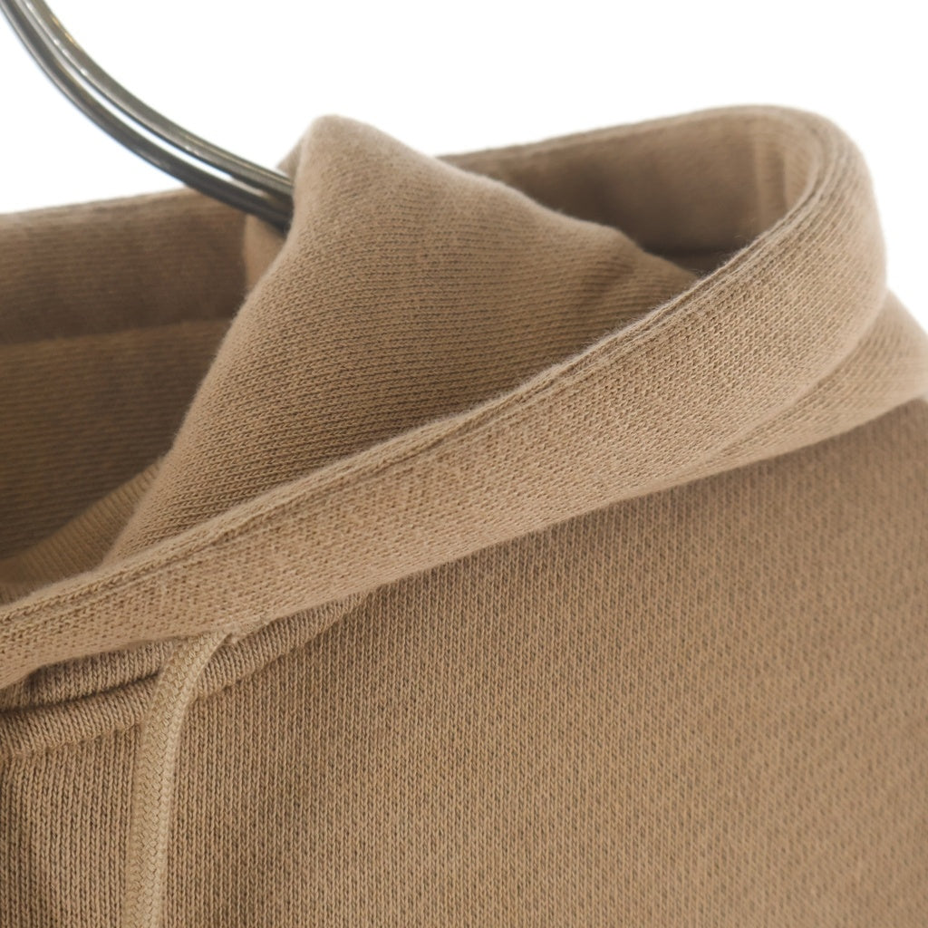 GUCCI(グッチ) 21SS ×THE NORTH FACE COTTON HOODIE ザノースフェイス コットンフロントロゴプリント プルオーバースウェットフーディー パーカー ブラウン 615061 XJDBY