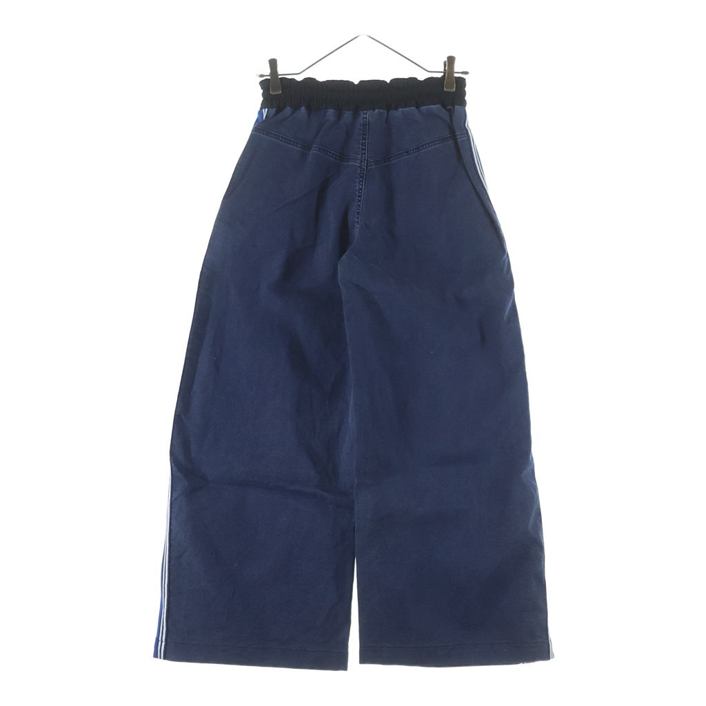 DIESEL(ディーゼル) D-ERINN-NE-J サイドライン ジョグジーンズ イージー ワイドデニムパンツ インディゴ レディース 00S6DZ