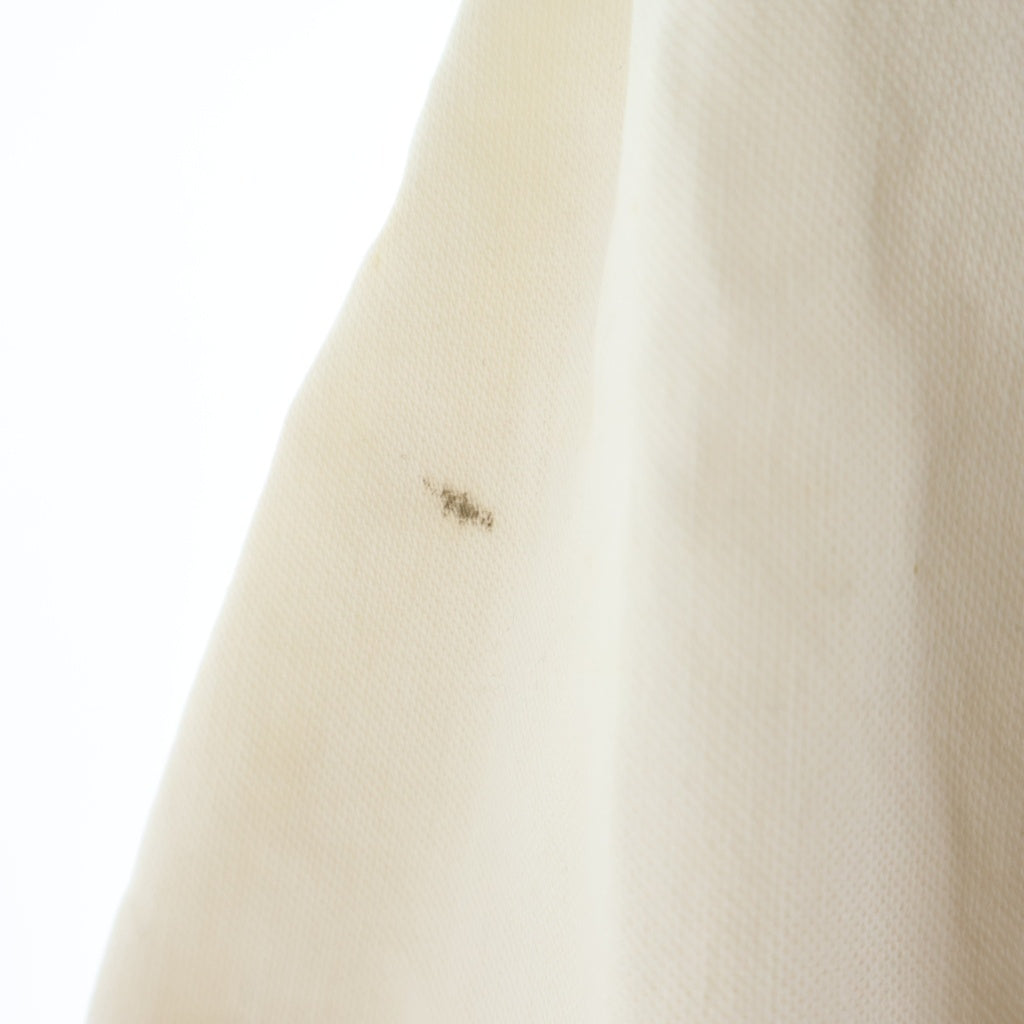 Maison Margiela(メゾンマルジェラ) 04AW 本人期 白タグ サイドベンツ ノーカラー コットン ダブルトレンチコート アイボリー