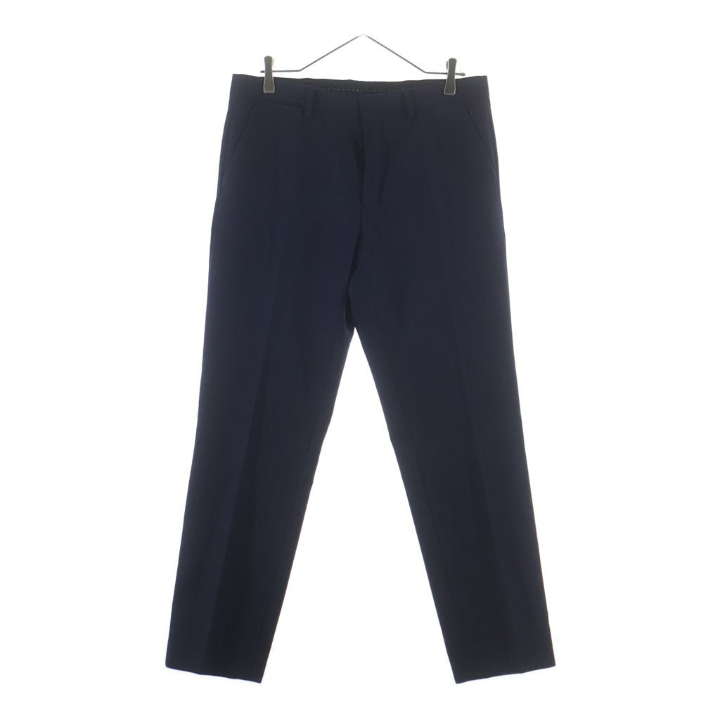 DRIES VAN NOTEN(ドリスヴァンノッテン) LOVAT STRIPE BLAZER SLACKS ラバット ウール ストライプ シングル2Bテーラードジャケット ブレザー スラックスパンツ セットアップ ネイビー