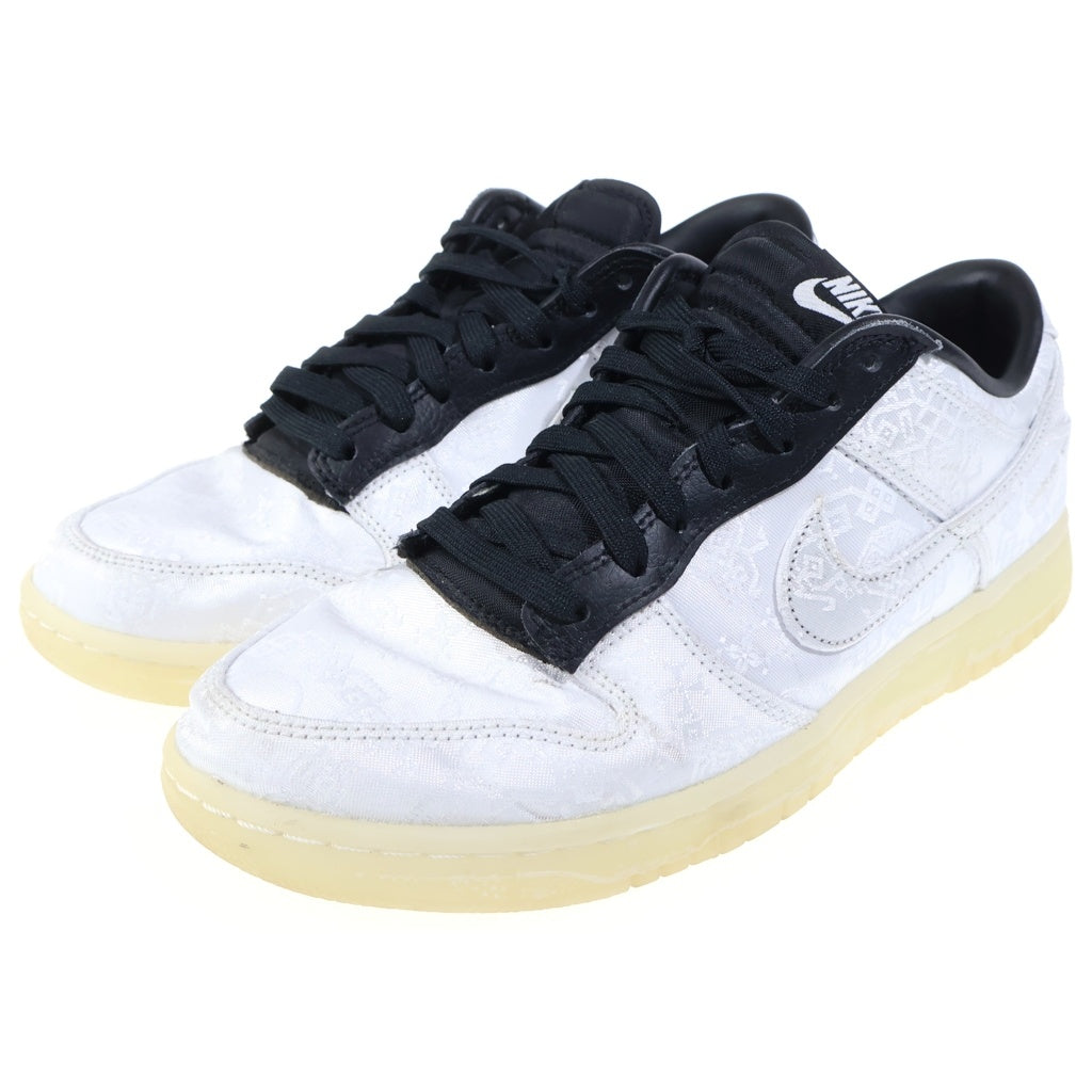 NIKE(ナイキ) ×CLOT ×FRAGMENT DESIGN DUNK LOW SP ダンク ローカットスニーカー ホワイト US9/27cm FN0315-110