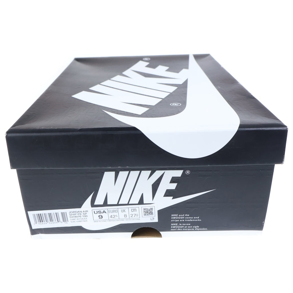 NIKE(ナイキ) ×A MA MANIERE JORDAN AIR SHIP SP ジョーダンエアーシップ ハイカットスニーカー ホワイト/ブラック US9/27cm DX1976-100
