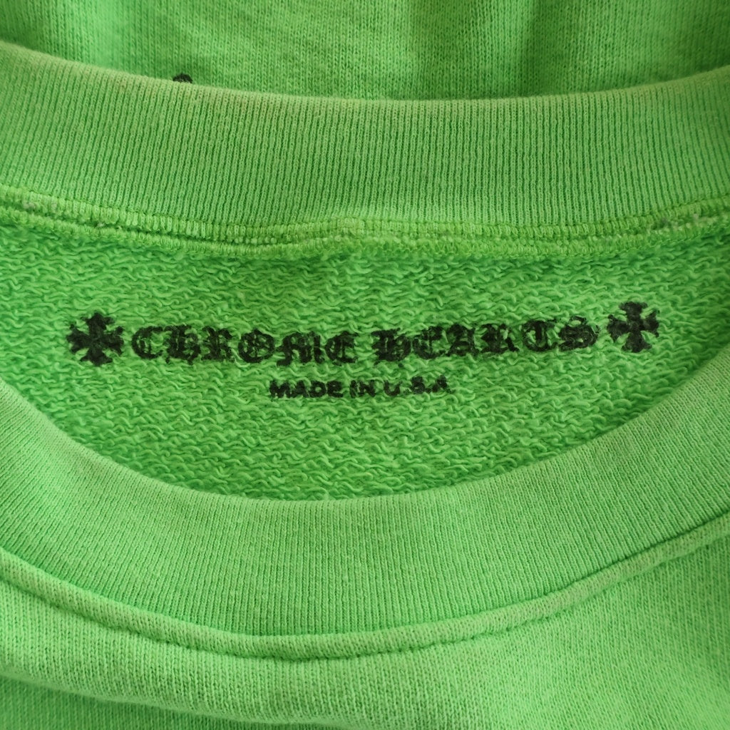 CHROME HEARTS(クロムハーツ) ×MATTY BOY SEX RECORDS CREWNECK SWEATSHIRT マッティボーイ セックス レコーズ クルーネック スウェット トレーナー グリーン