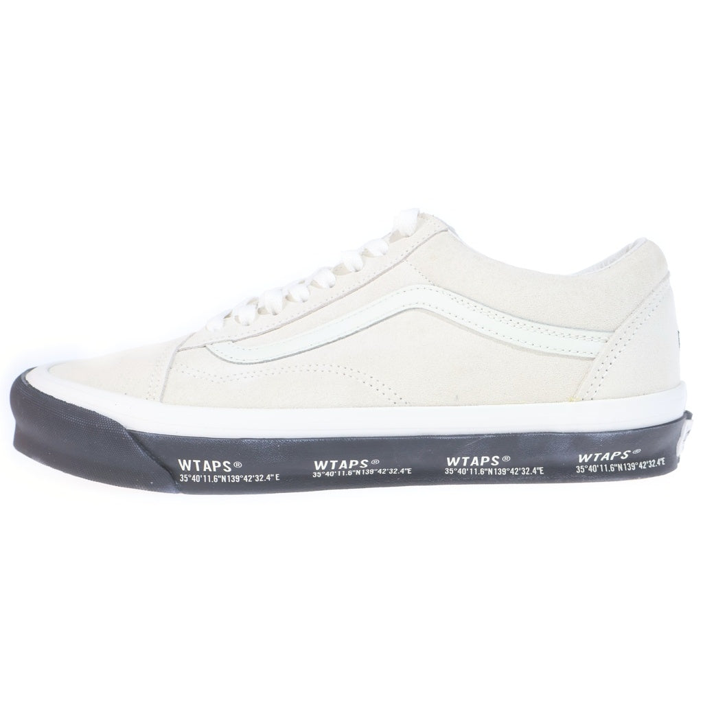 VANS(ヴァンズ) ×WTAPS OG OLD SKOOL LX ダブルタップス オールドスクール スエード ローカットスニーカー ホワイト US11/29cm VN0A4P3X20F1