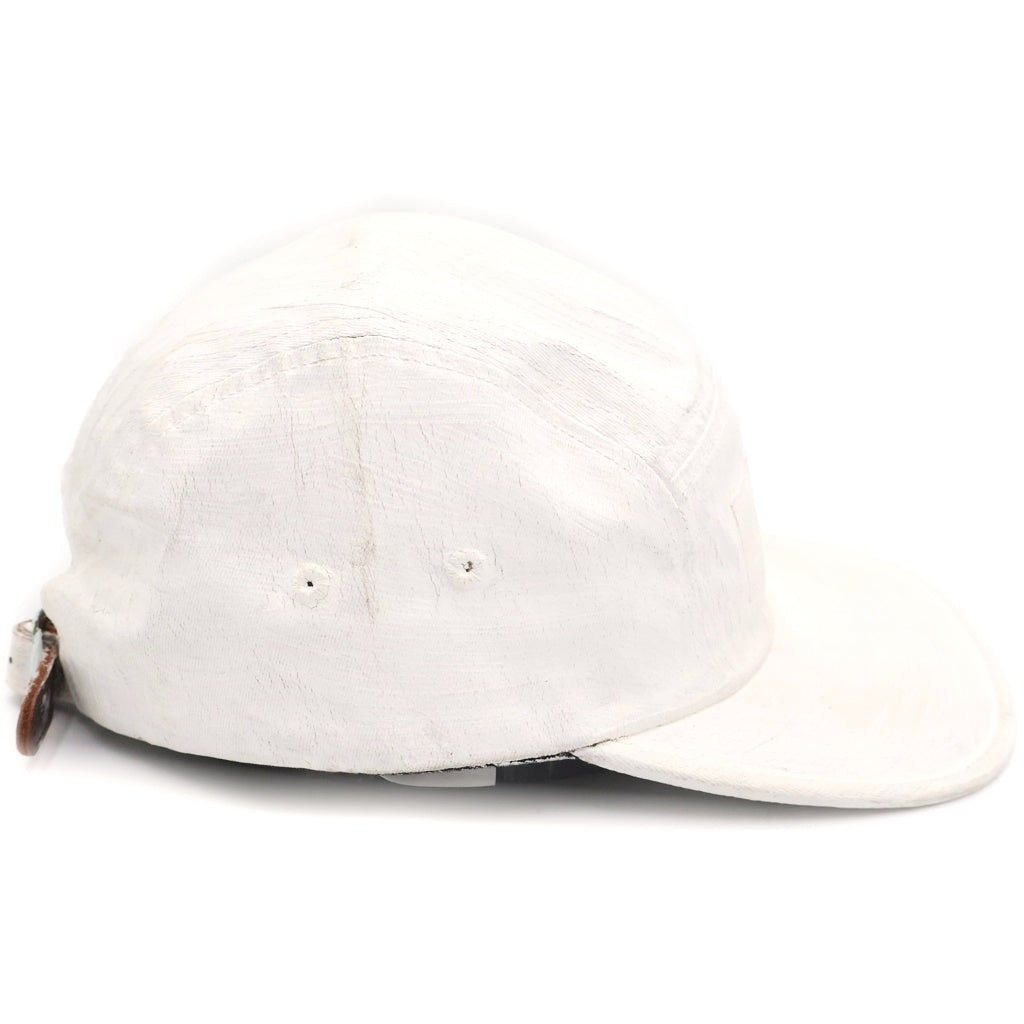 SUPREME(シュプリーム) 24SS ×MM6 Maison Margiela Painted Camp Cap エムエムシックスメゾンマルジェラ ペインティッド キャンプキャップ 帽子 ホワイト