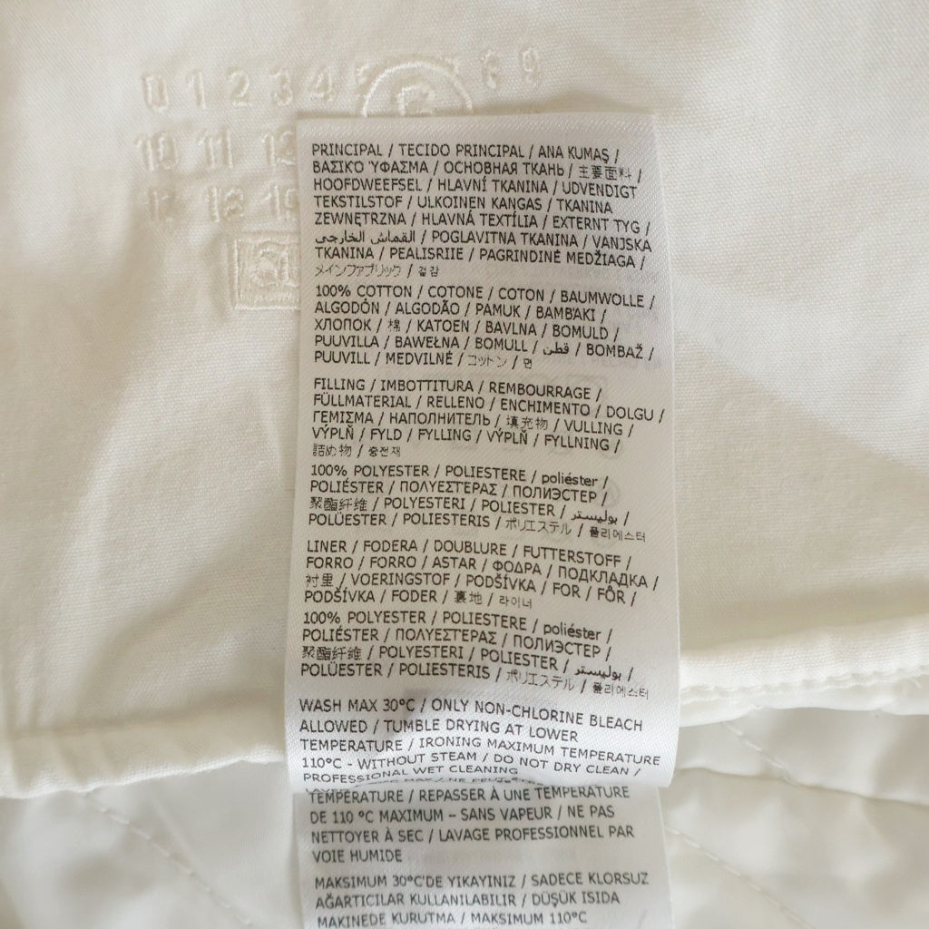 SUPREME(シュプリーム) 24SS ×MM6 Maison Margiela Padded Shirt エムエムシックスメゾンマルジェラ パデッド ボタンアップ シャツ ホワイト