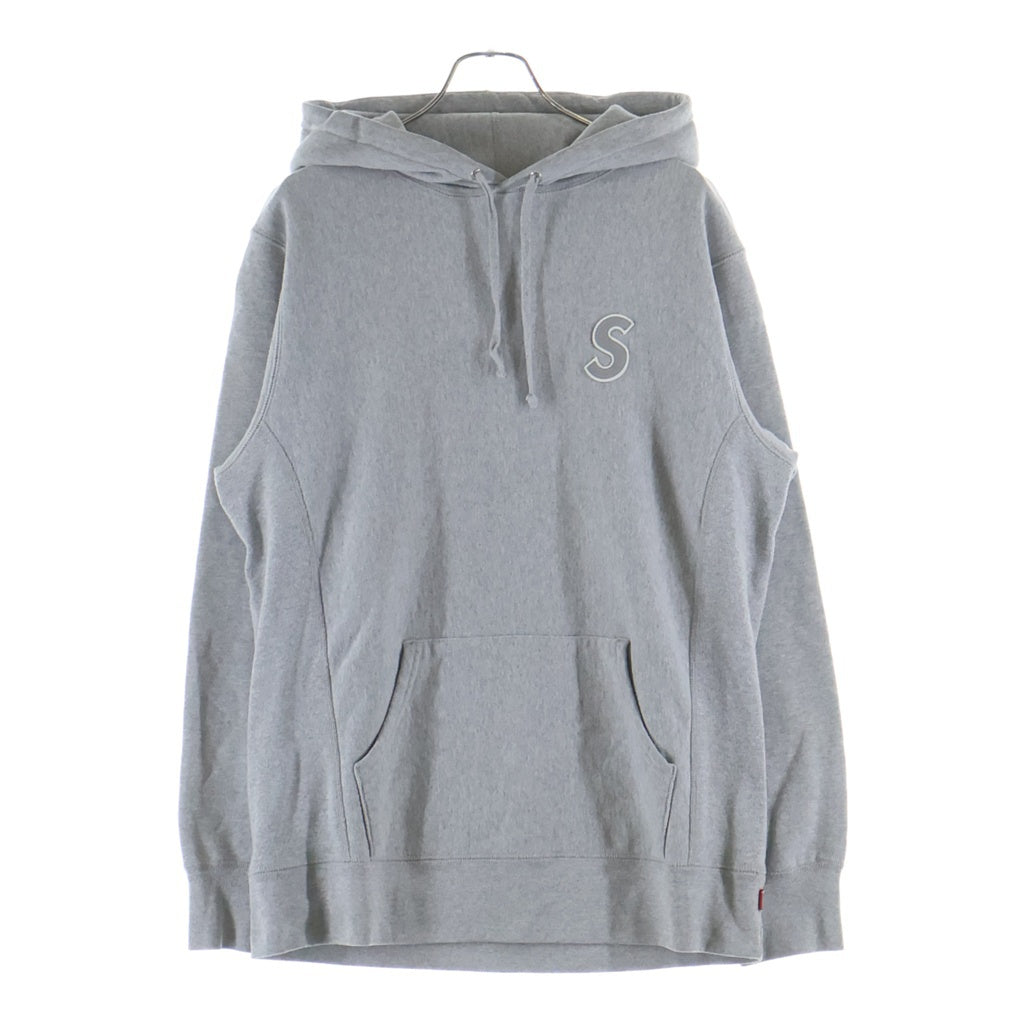 SUPREME(シュプリーム) 16SS 3M Reflective S Logo Hooded Sweatshirt リフレクティブ Sロゴ スウェット プルオーバーパーカー グレー