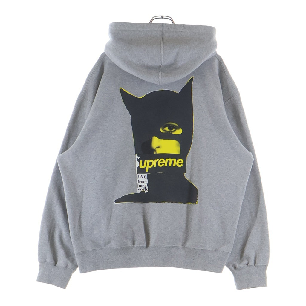 SUPREME(シュプリーム) 23AW Catwoman Hooded Sweatshirt キャットウーマン フーデットスウェット プルオーバーパーカー グレー