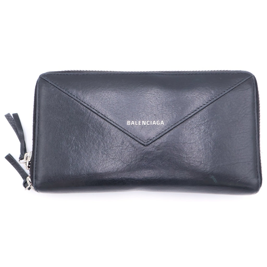 BALENCIAGA(バレンシアガ) ペーパーコンチネンタル ラウンドファスナー