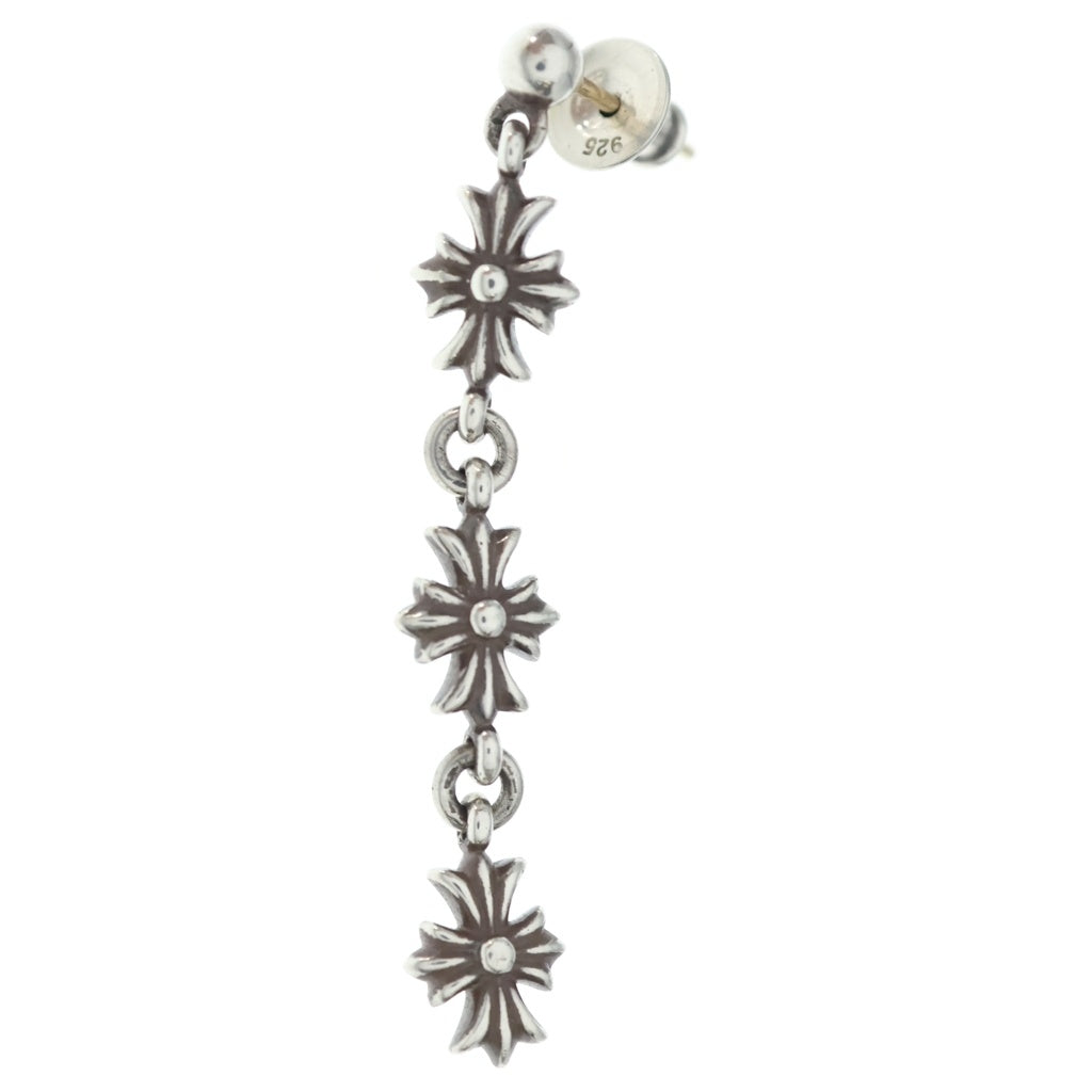 CHROME HEARTS(クロムハーツ) TINY E CH PLS 3 タイニーECHプラス3ドロップ ピアス シルバー BCA116