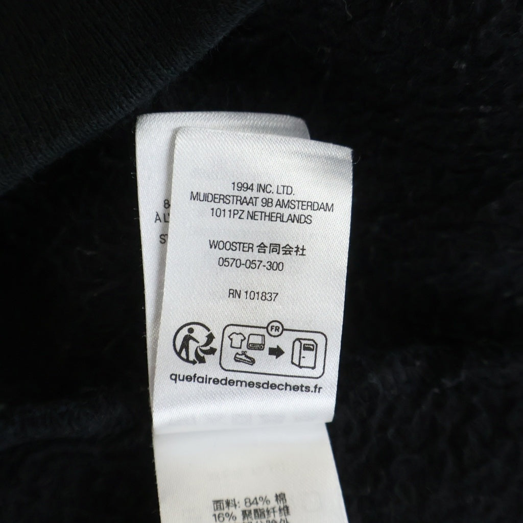 SUPREME(シュプリーム) 24AW S Logo Zip Up Hooded Sweatshirt Sロゴ スウェット ジップアップパーカー ブラック