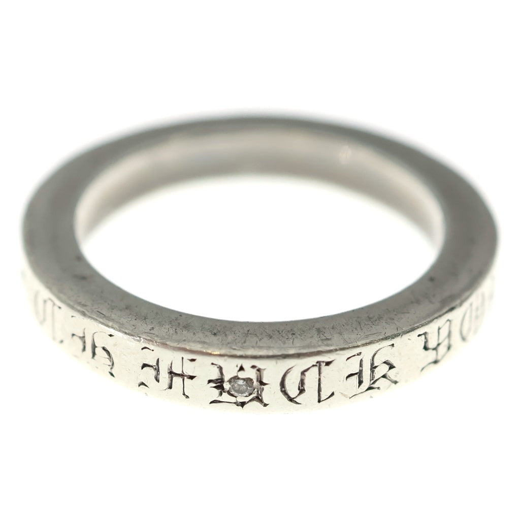 CHROME HEARTS(クロムハーツ) 3mm SPACER FUCKYOU 3mmスペーサーファックユー アフター1Pダイヤ シルバーリング
